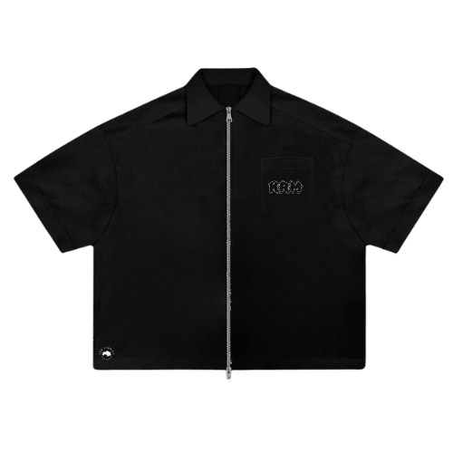 Chemise zippée "GOD IS A DESIGNER."